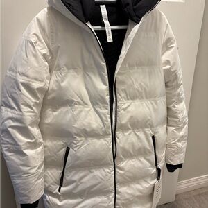 lululemon athletica Slush Hour White Puffer Jacket